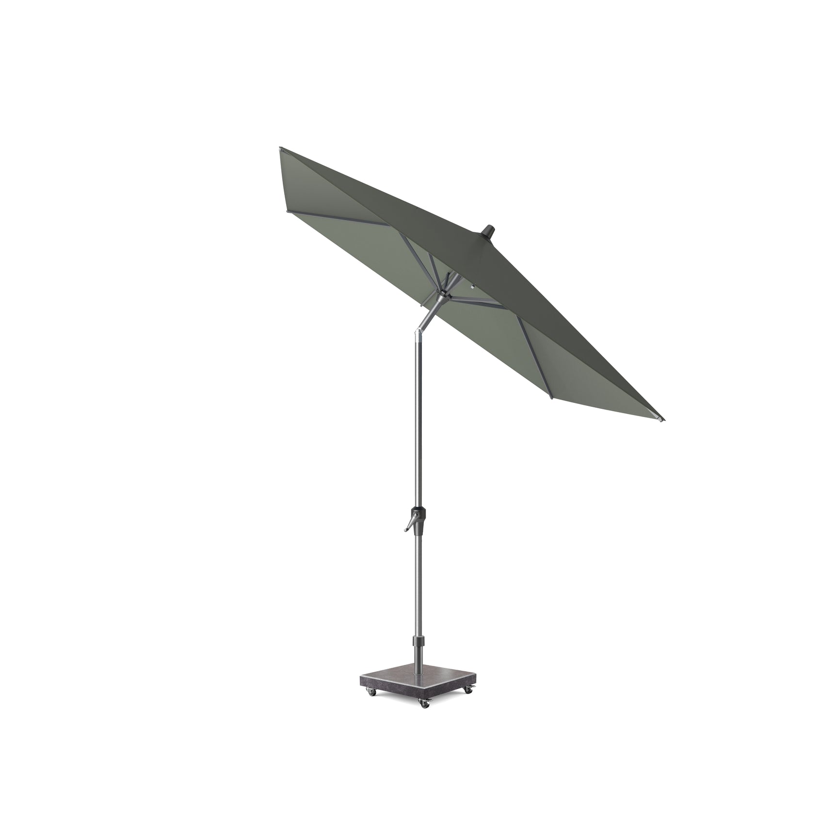 Platinum parasol Riva 250x200 - olijf