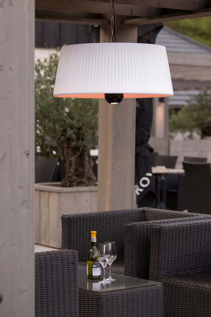 Heater Artix Hanging White 1800 terrasverwarmer - Sunred
