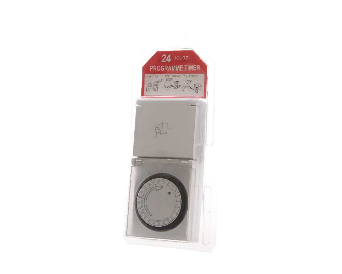 Timer pvc buiten
