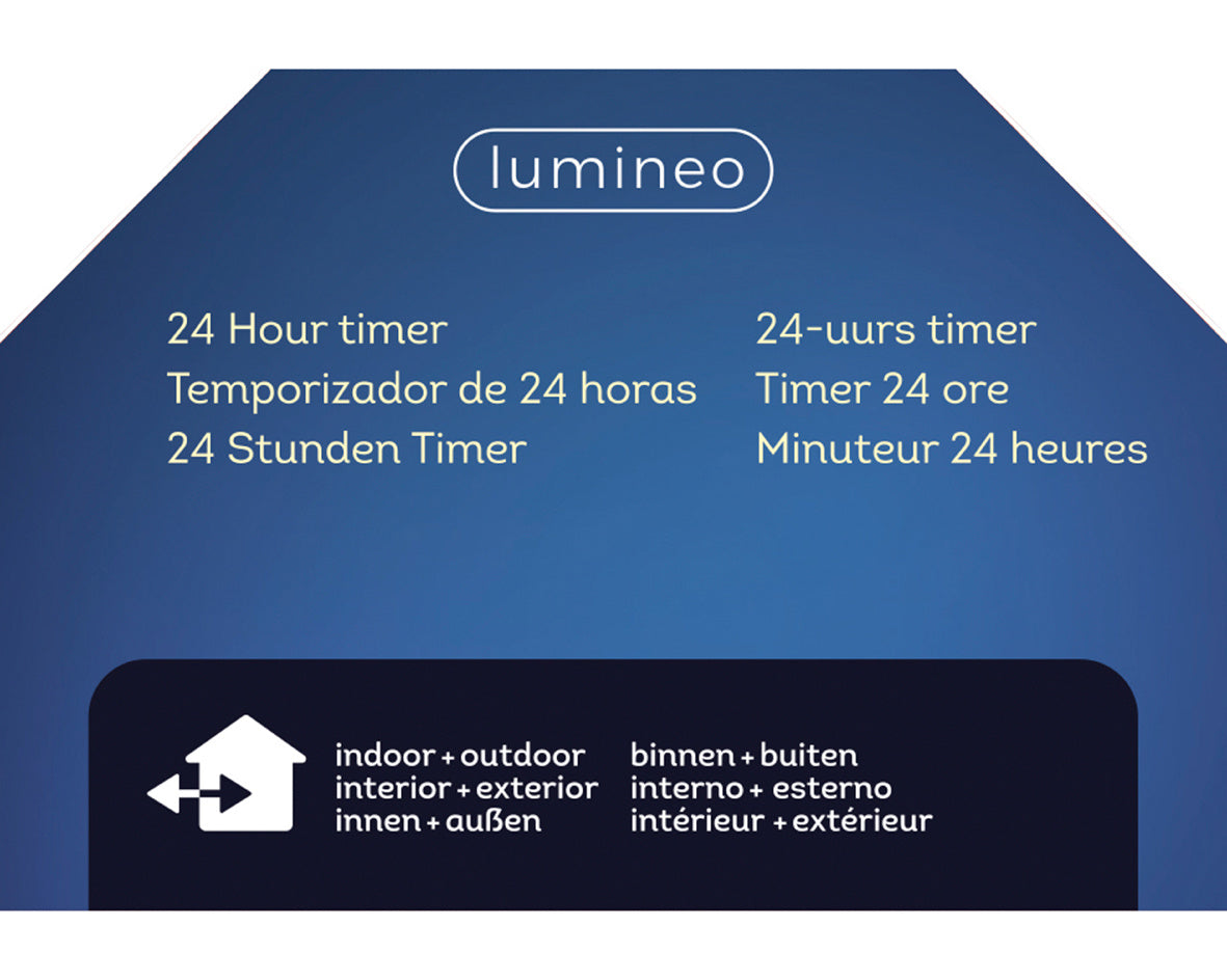 Timer pvc buiten