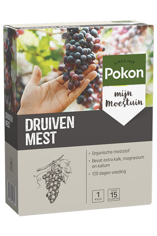 Pokon - Druiven Mest 1 kilo voor 120 dagen voeding