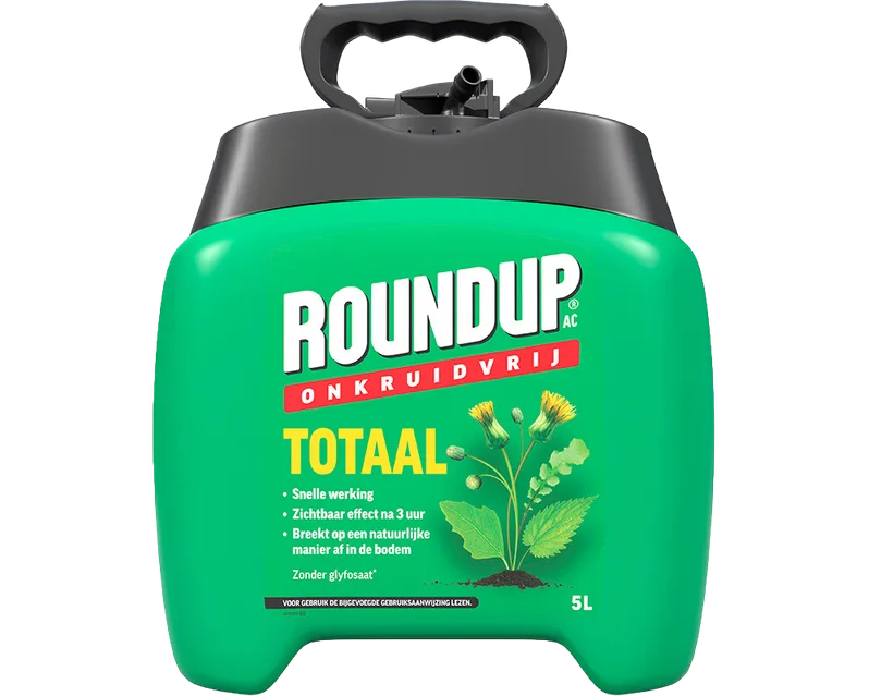 RoundUp - Totaal Onkruidvrij Kant en Klaar Sprayer 5 liter - voor 50m2