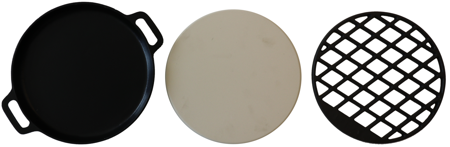 Multi Grill combination set | Patton Patio Pro Chef en Kettle Chef 47 en 57 cm.