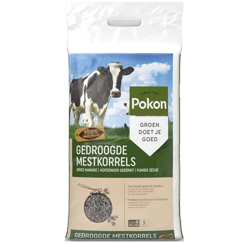 Pokon - Gedroogde Mestkorrel 5Kg