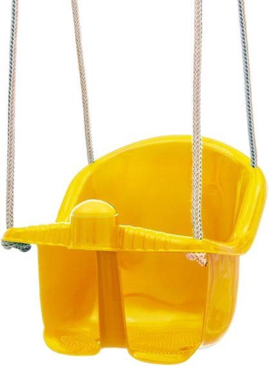 Schommelstoel PP voor baby´s met touw - assortiment van 6 kleuren