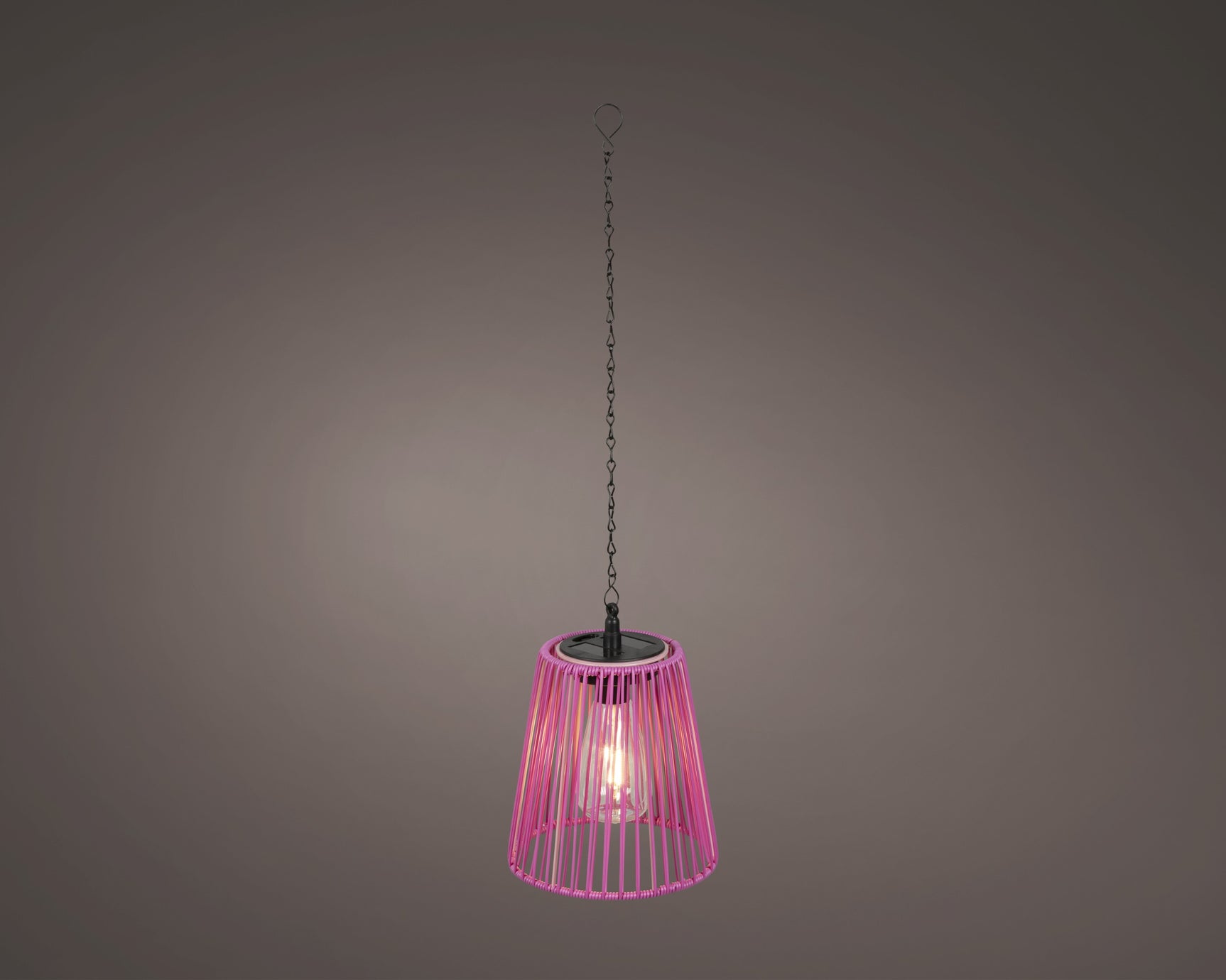 Solar hanglamp wicker steady