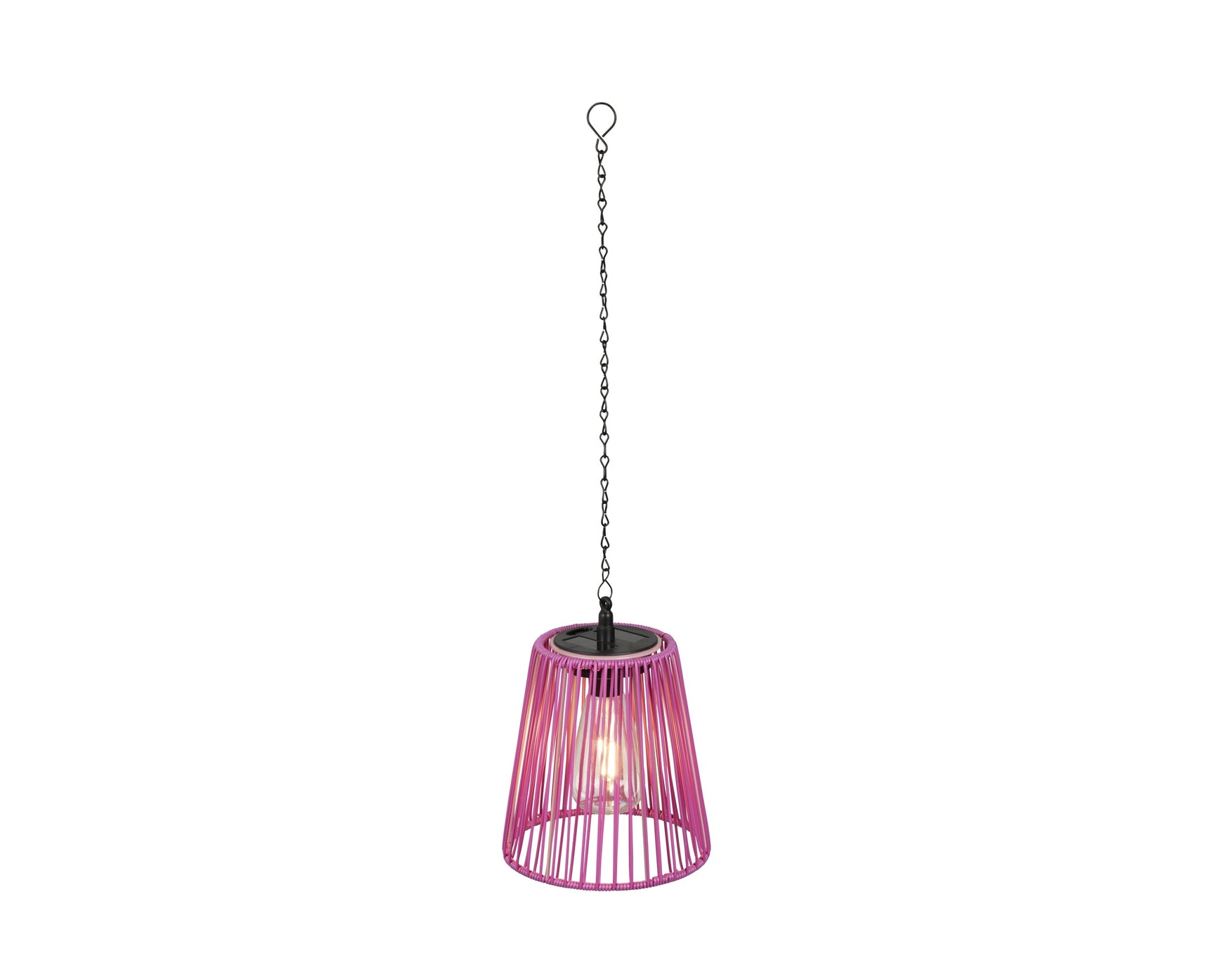 Solar hanglamp wicker steady