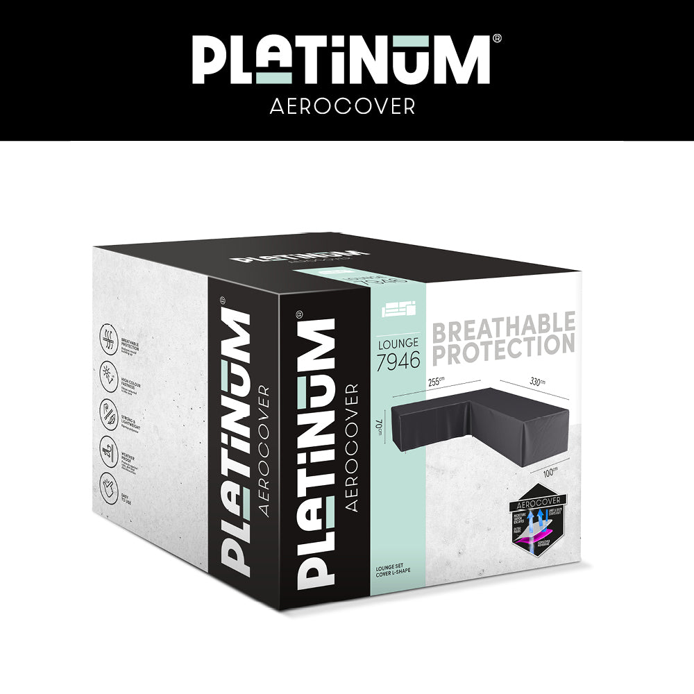 Platinum AeroCover loungesethoes hoekset links verpakking