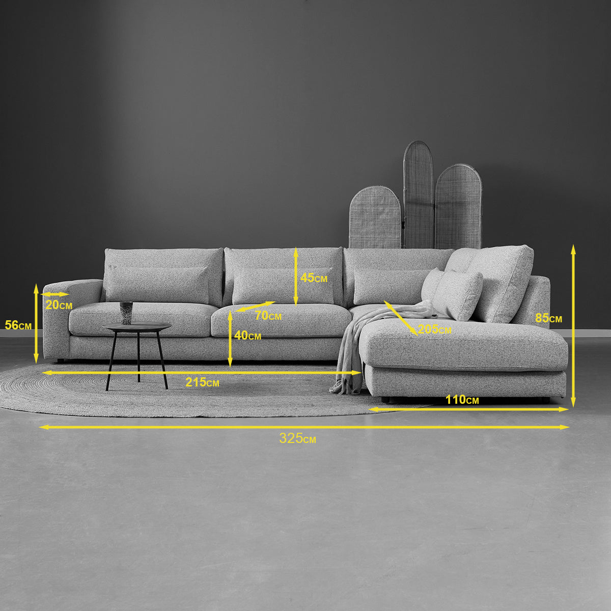 COMO met chaise longue links - Puente 09