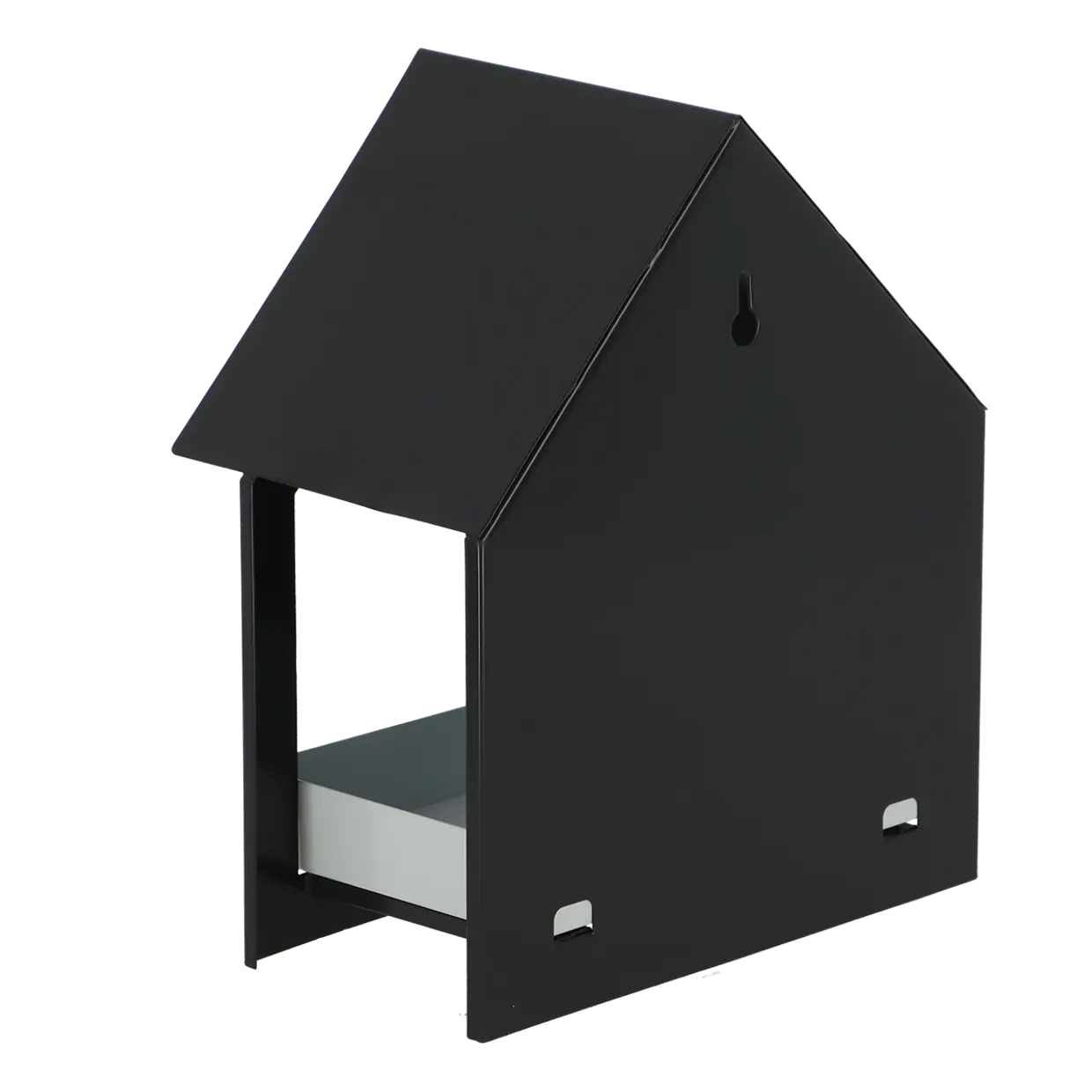 Esschert design - Wit antraciete muurvoedertafel