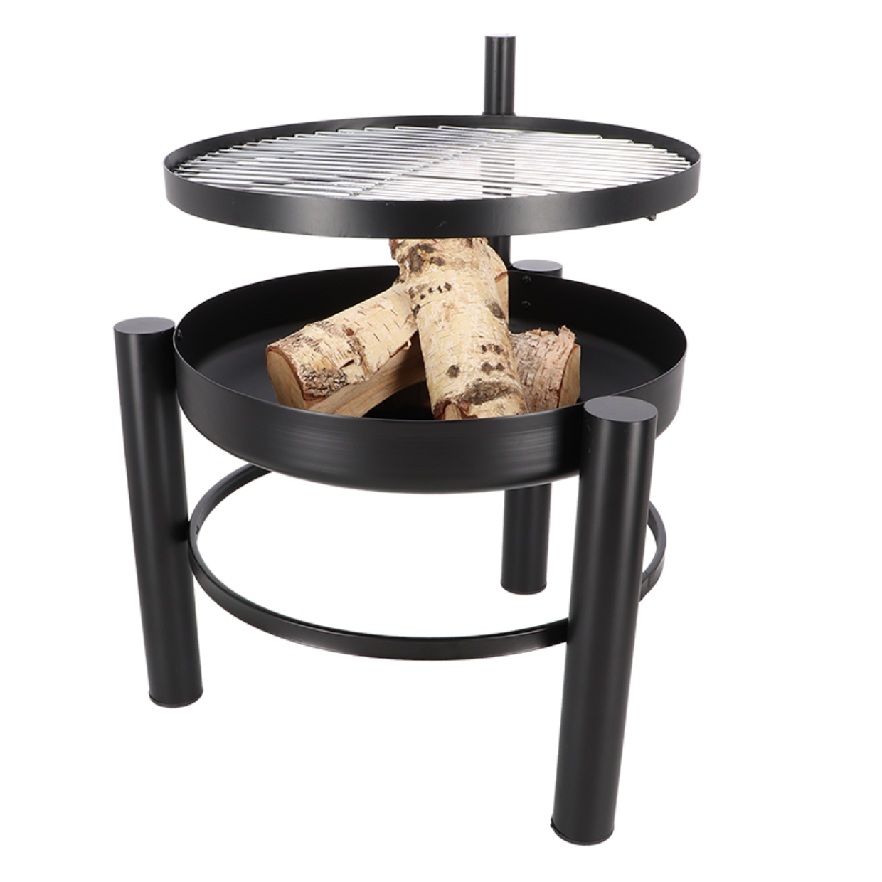 Esschert design - Vuurschaal met BBQ rooster S