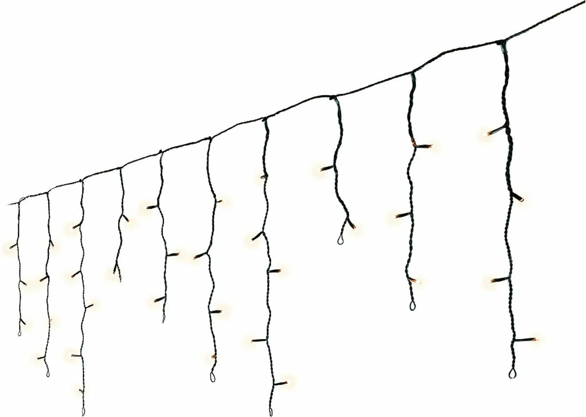 LED icicle lights 8 functie twinkel effect buiten