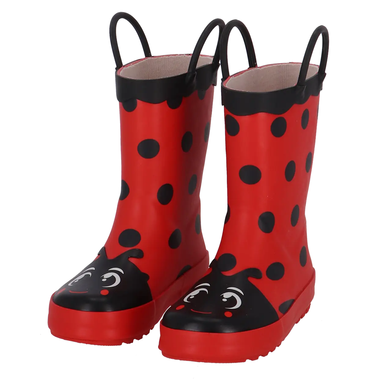Kinderlaarzen met lieveheersbeest print - maat 25-26 | Esschert design
