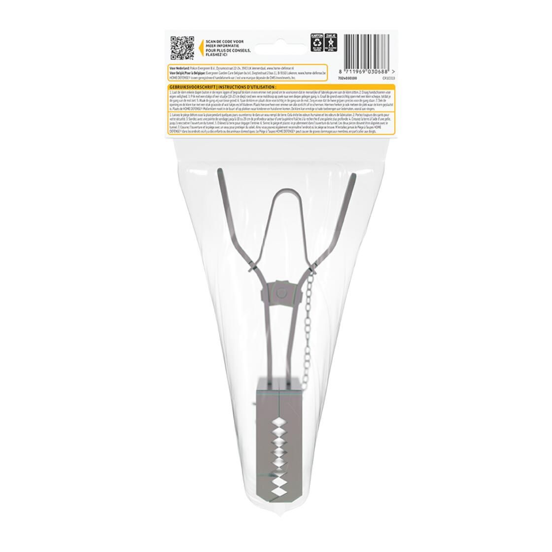 Mollenklem metaal, Mollenval - HOME DEFENSE®