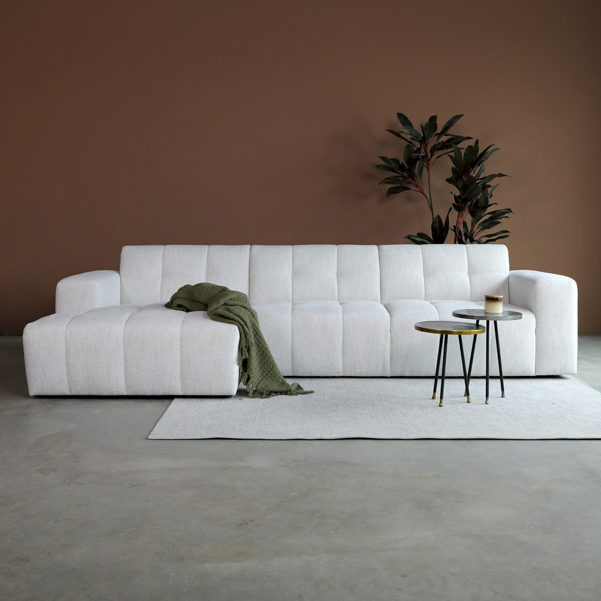 WAVE met chaise longue links - Modesto 492