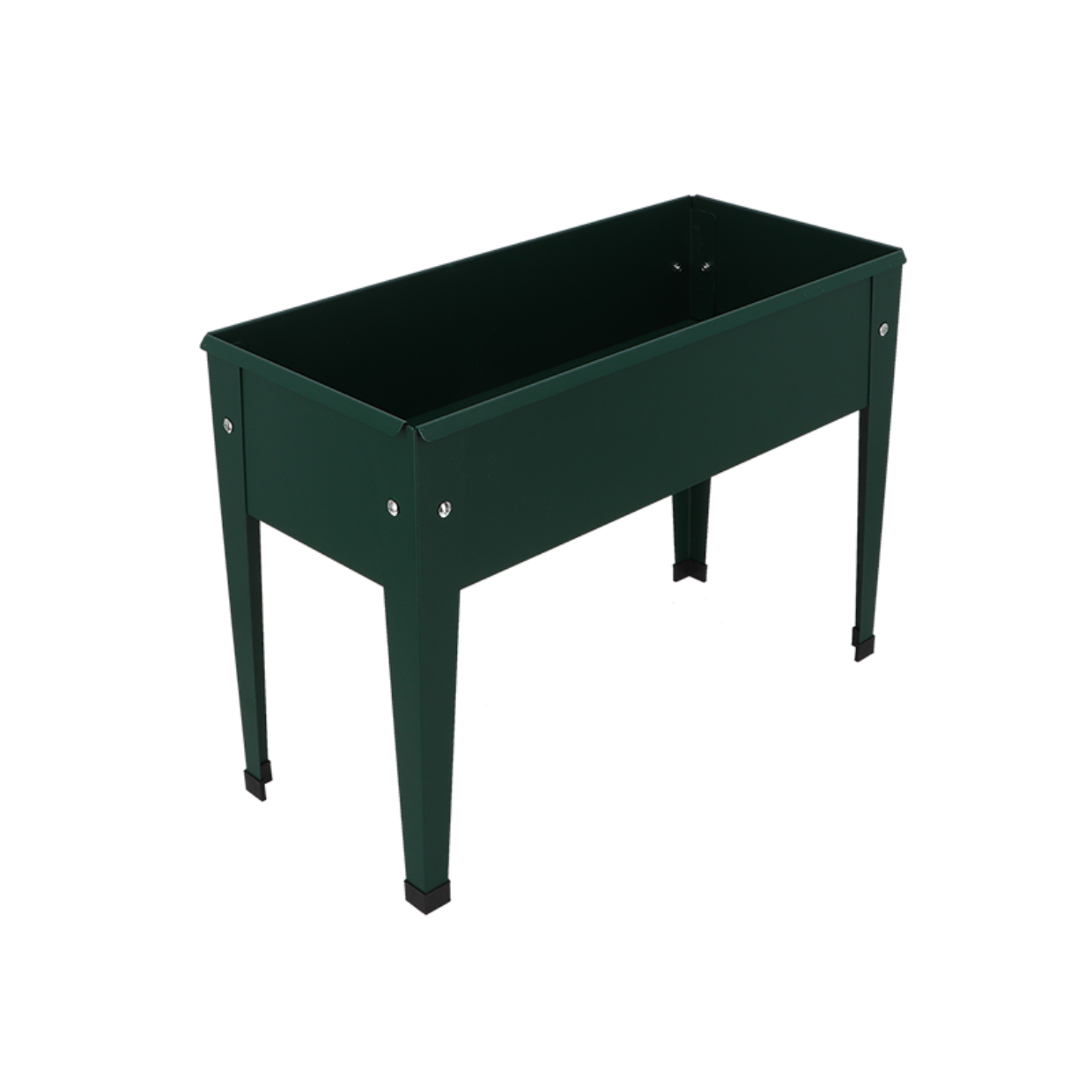 Esschert design - Verhoogde kweekbak metaal groen. S