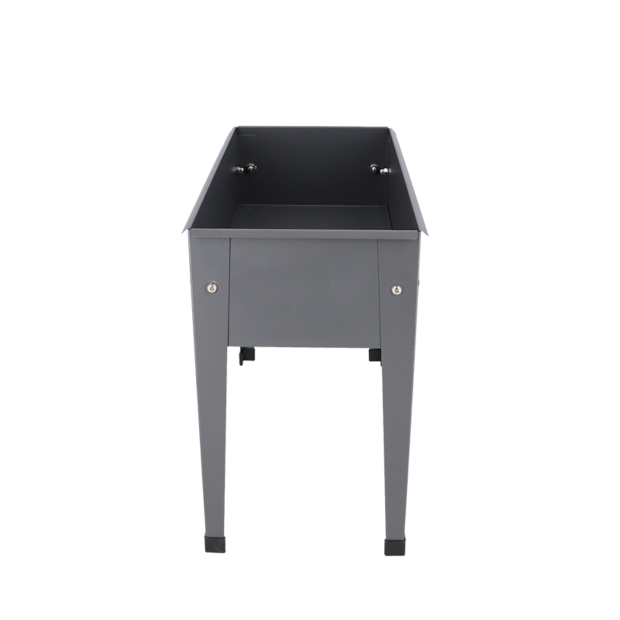 Esschert design - Verhoogde kweekbak metaal antrac. S