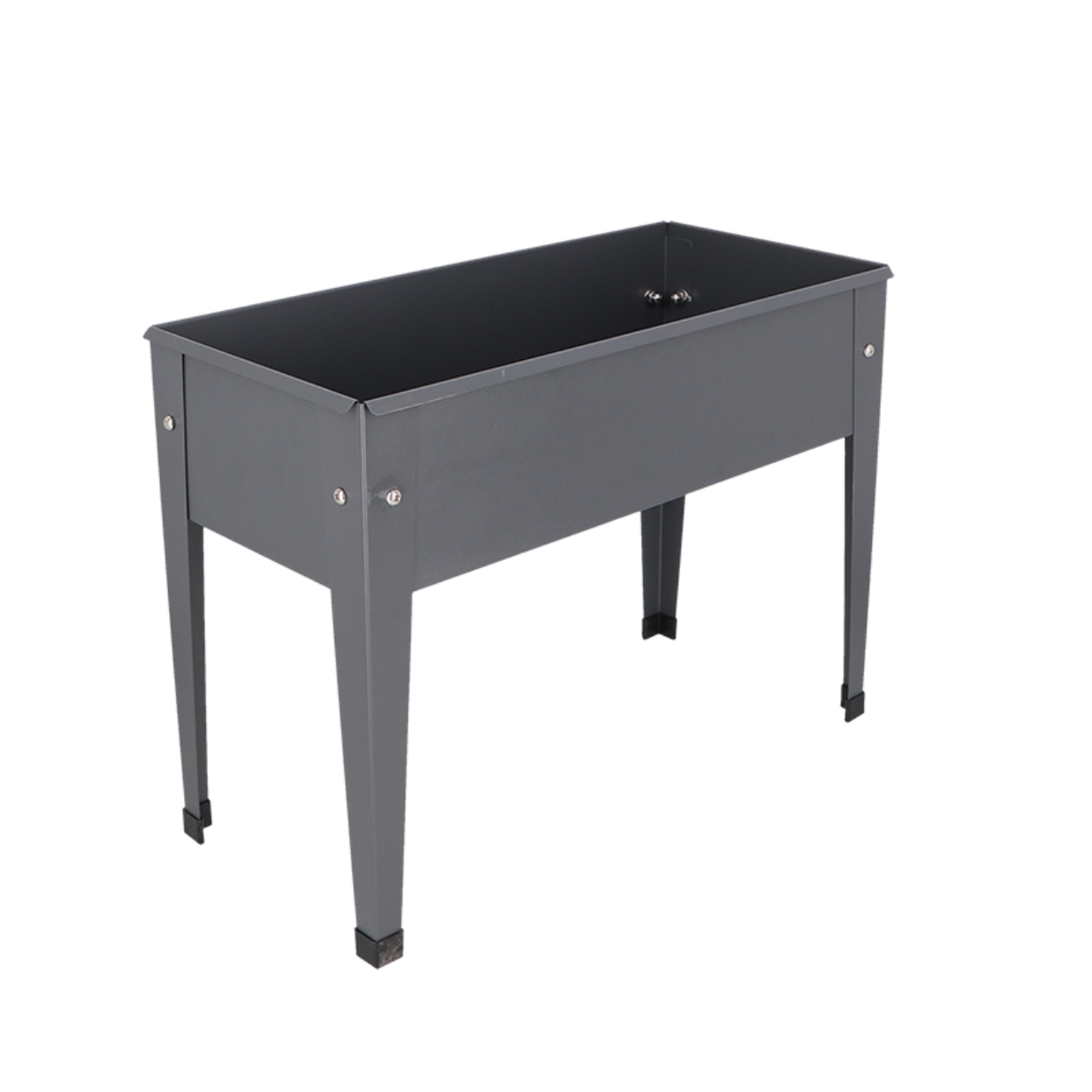 Esschert design - Verhoogde kweekbak metaal antrac. S