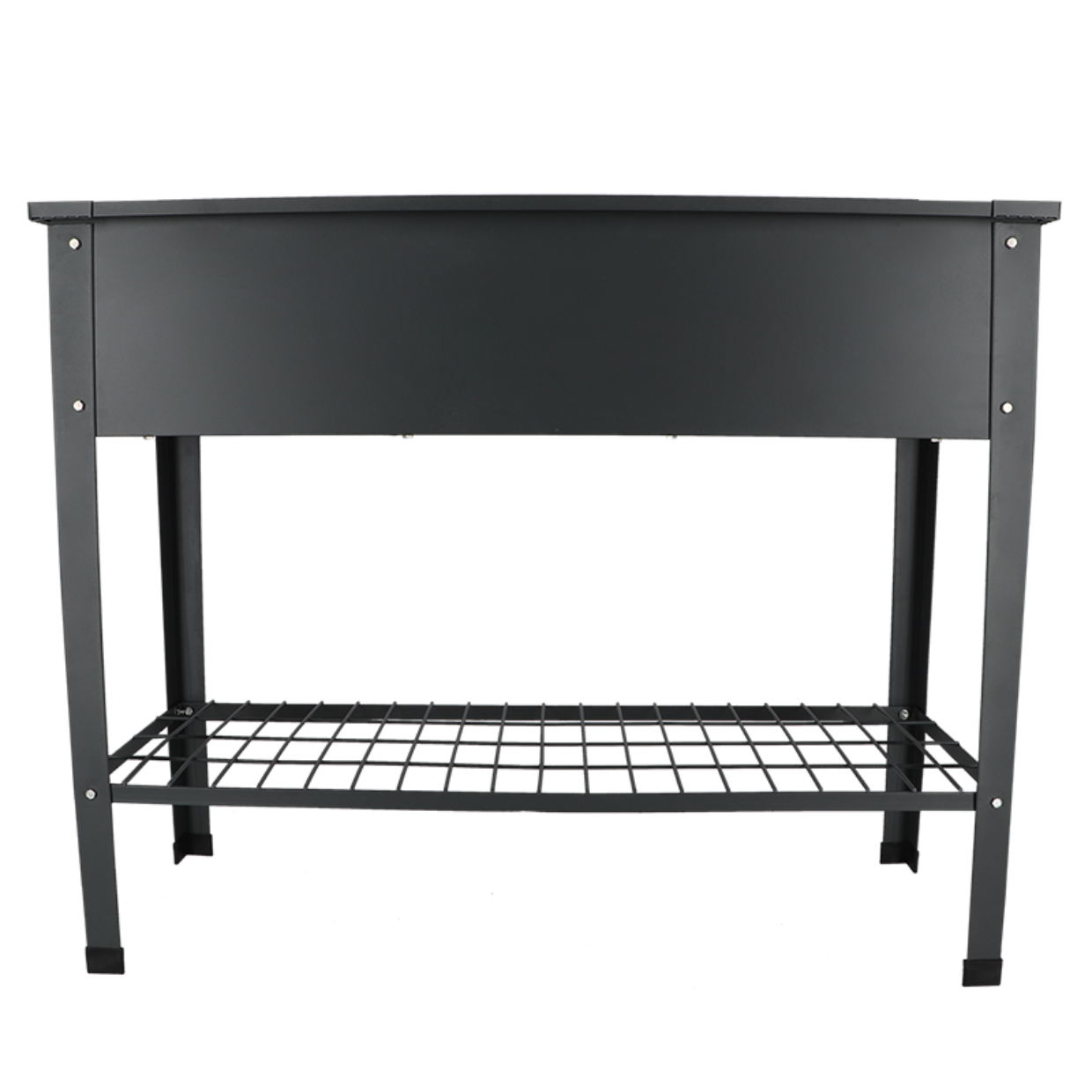 Esschert design - Verhoogde kweekbak metaal antrac. L