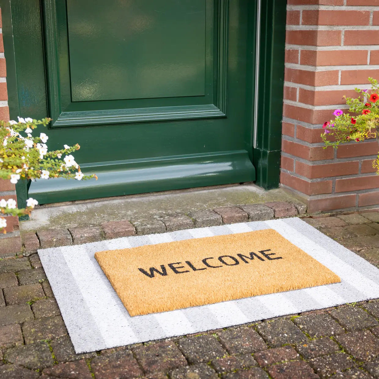 Kokosdeurmat M Welcome - Esschert design