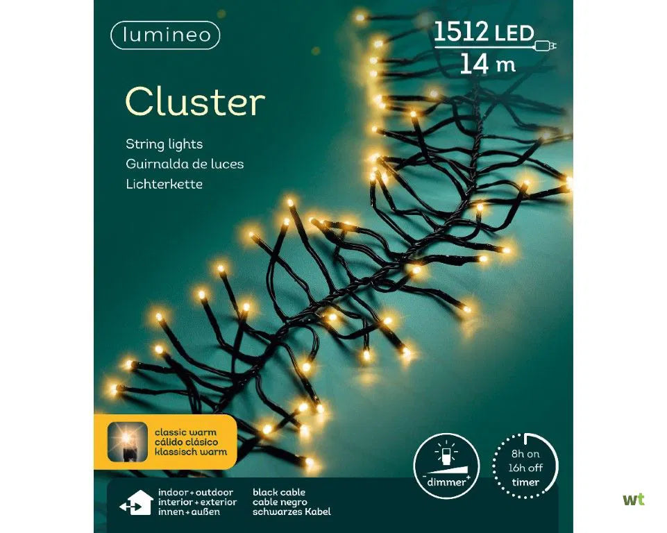 LED cluster lights steady buiten 1400cm