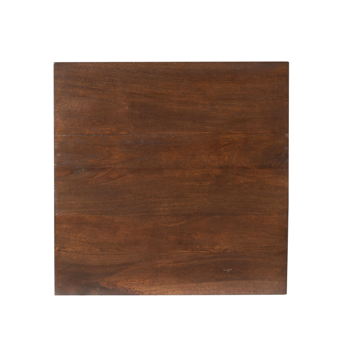 Rechthoekig bruine houten zijpaneel van salontafel met houtnerf