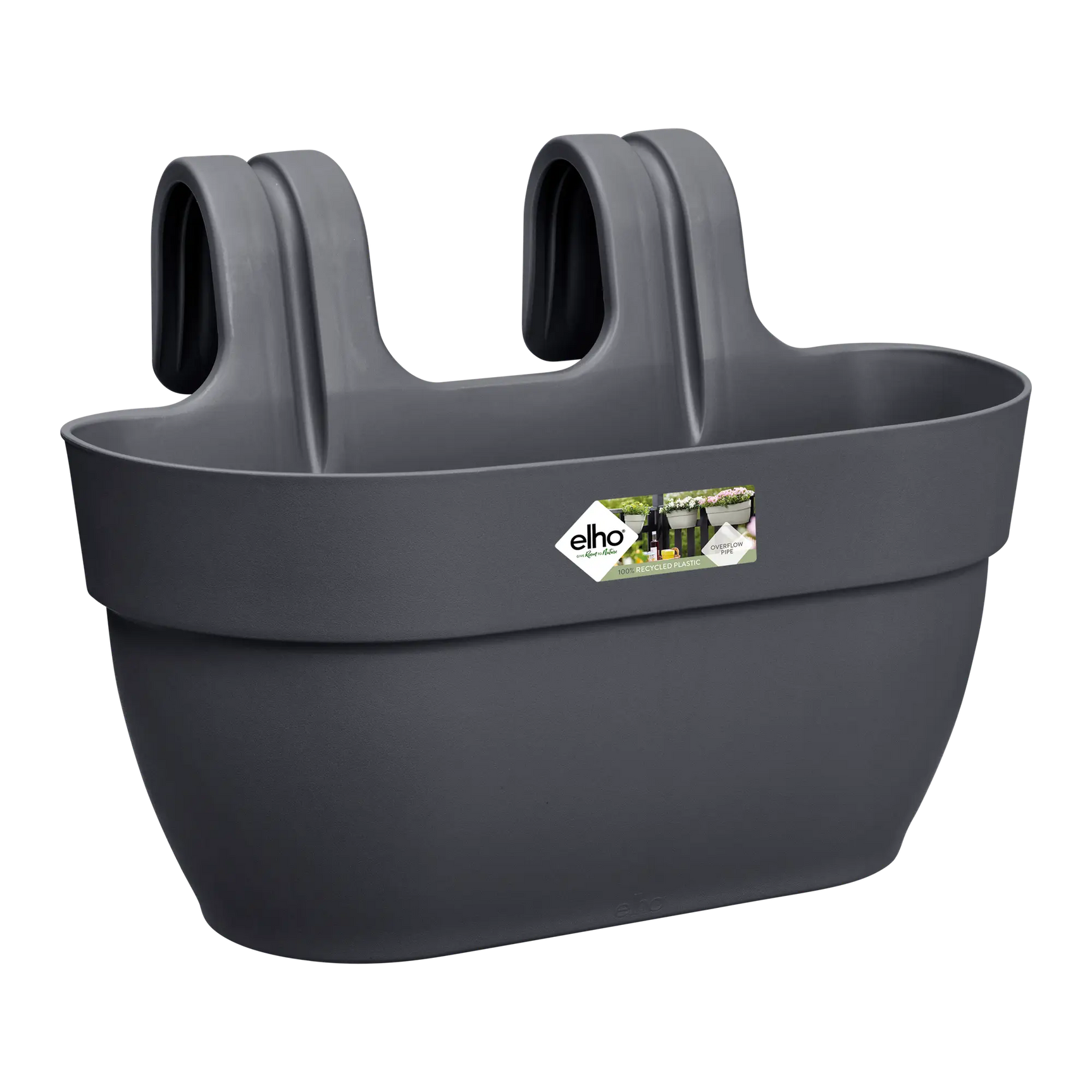 Elho - vibia campana easy hanger medium antraciet