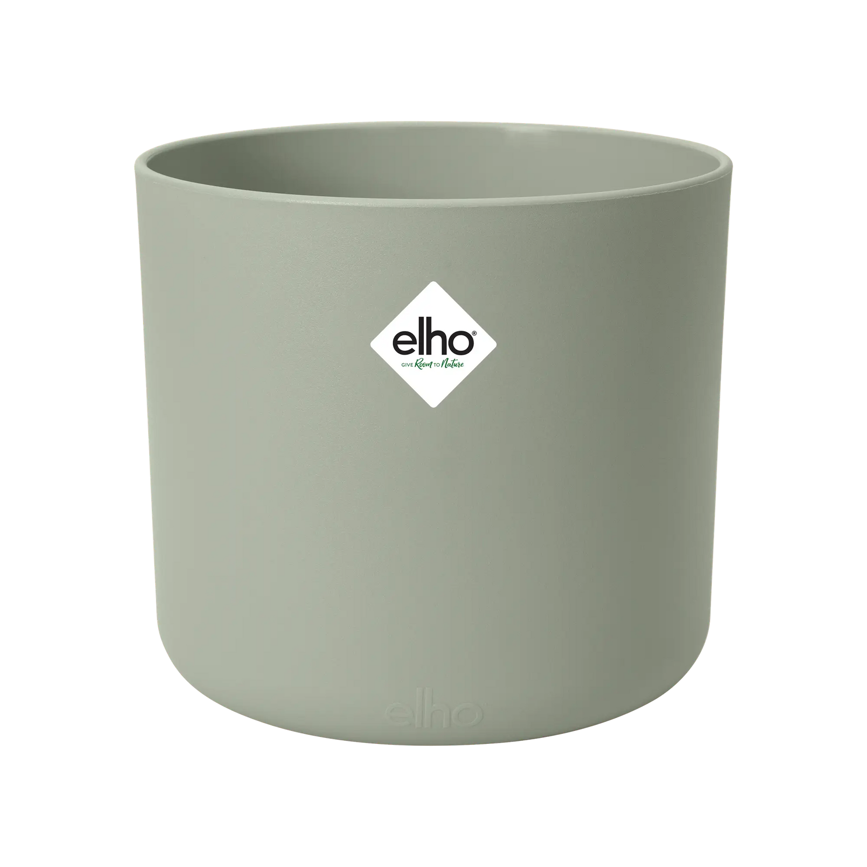 Elho - b.for soft rond 18cm steengroen