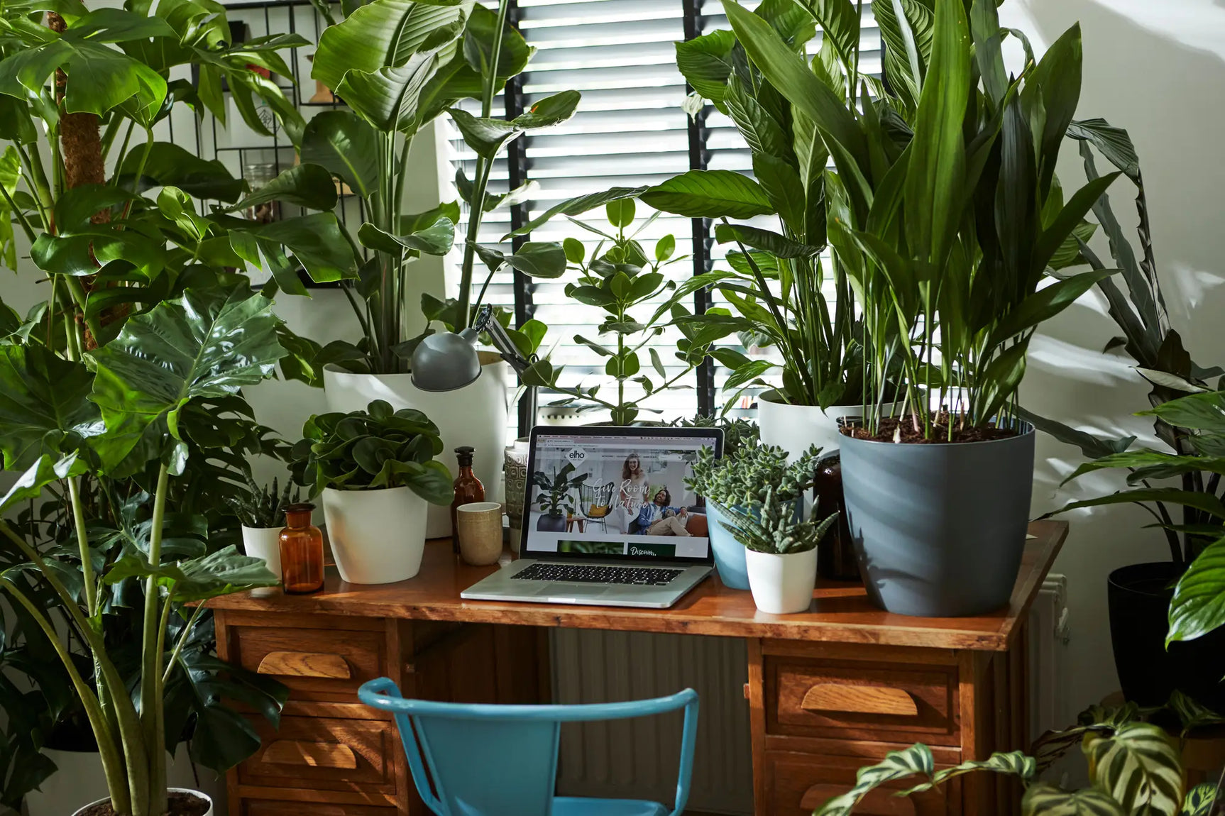 Elho - brussels round 14cm white