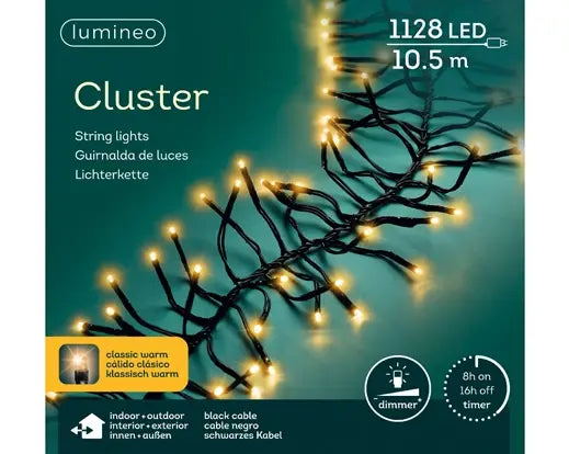 LED cluster lights steady buiten 1400cm