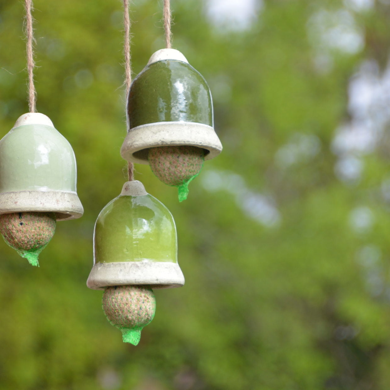 Esschert design - Groentinten voederklok (per stuk)