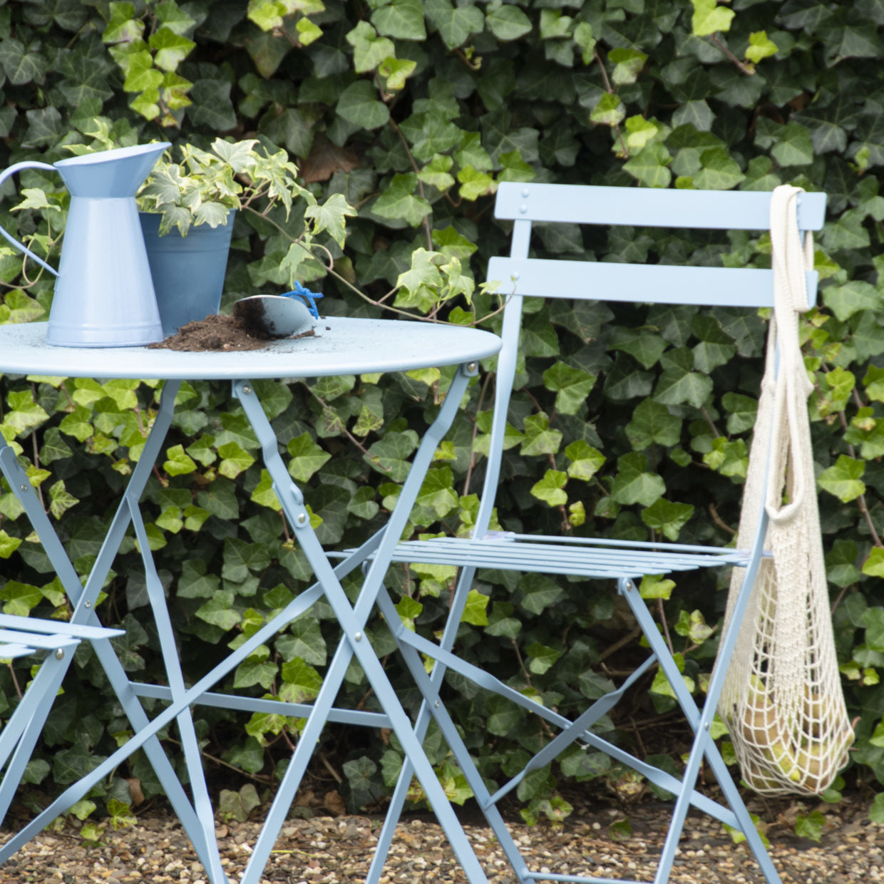 50 tinten blauw bistroset - Esschert design