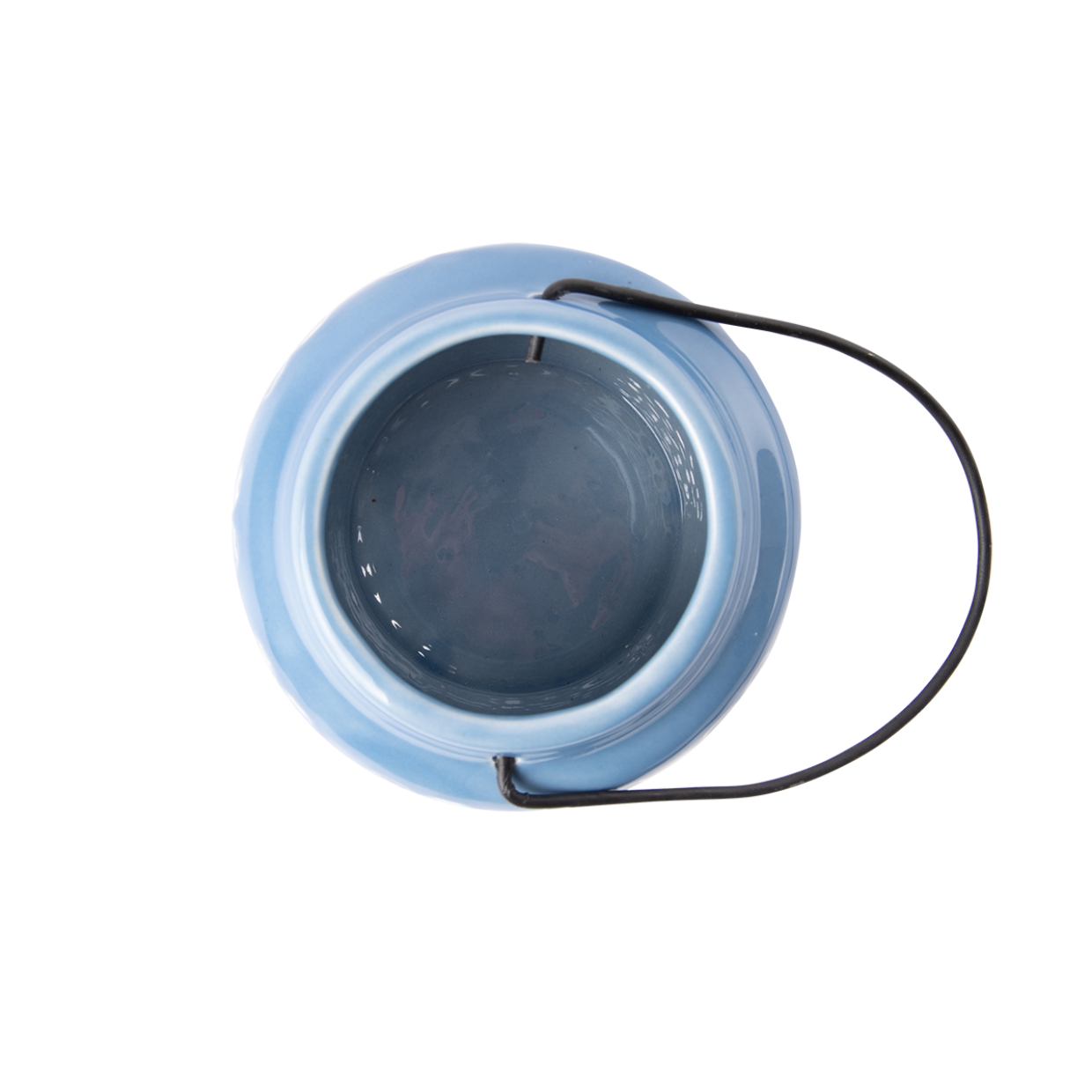 Esschert design - 50 tinten blauw windlicht - S