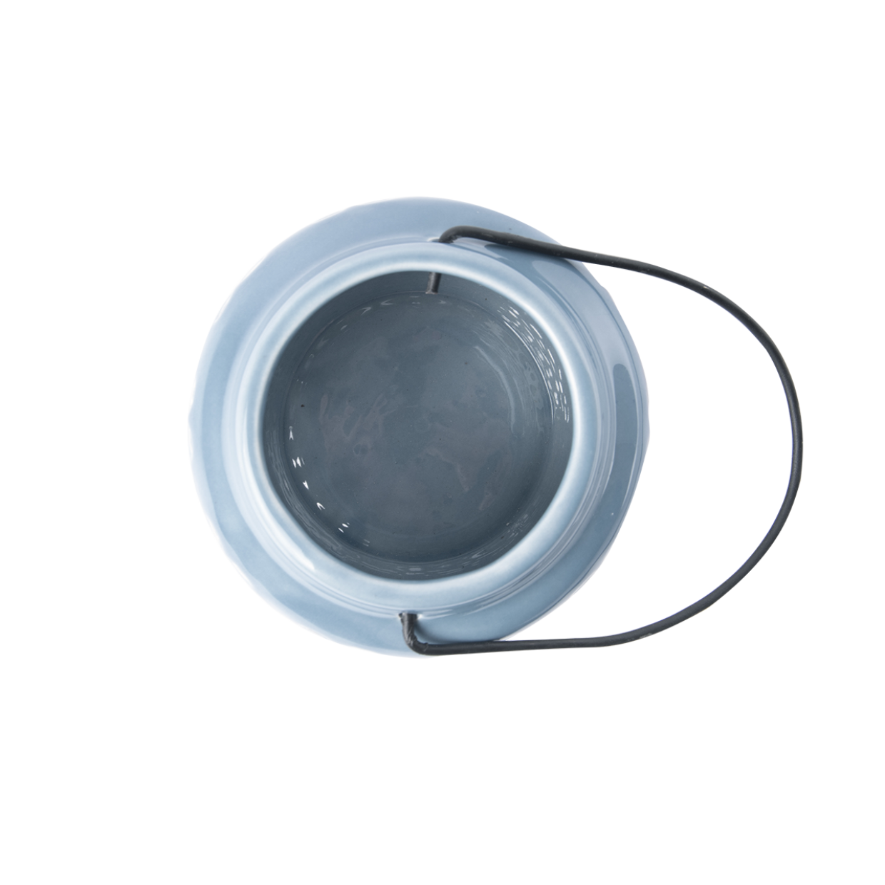 Esschert design - 50 tinten blauw windlicht - S