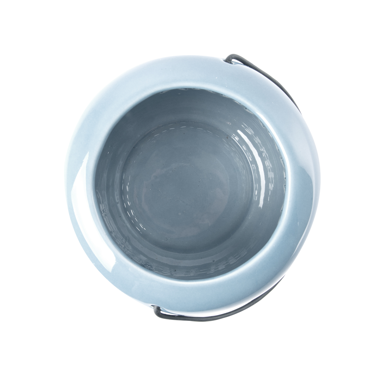 Esschert design - 50 tinten blauw windlicht - M