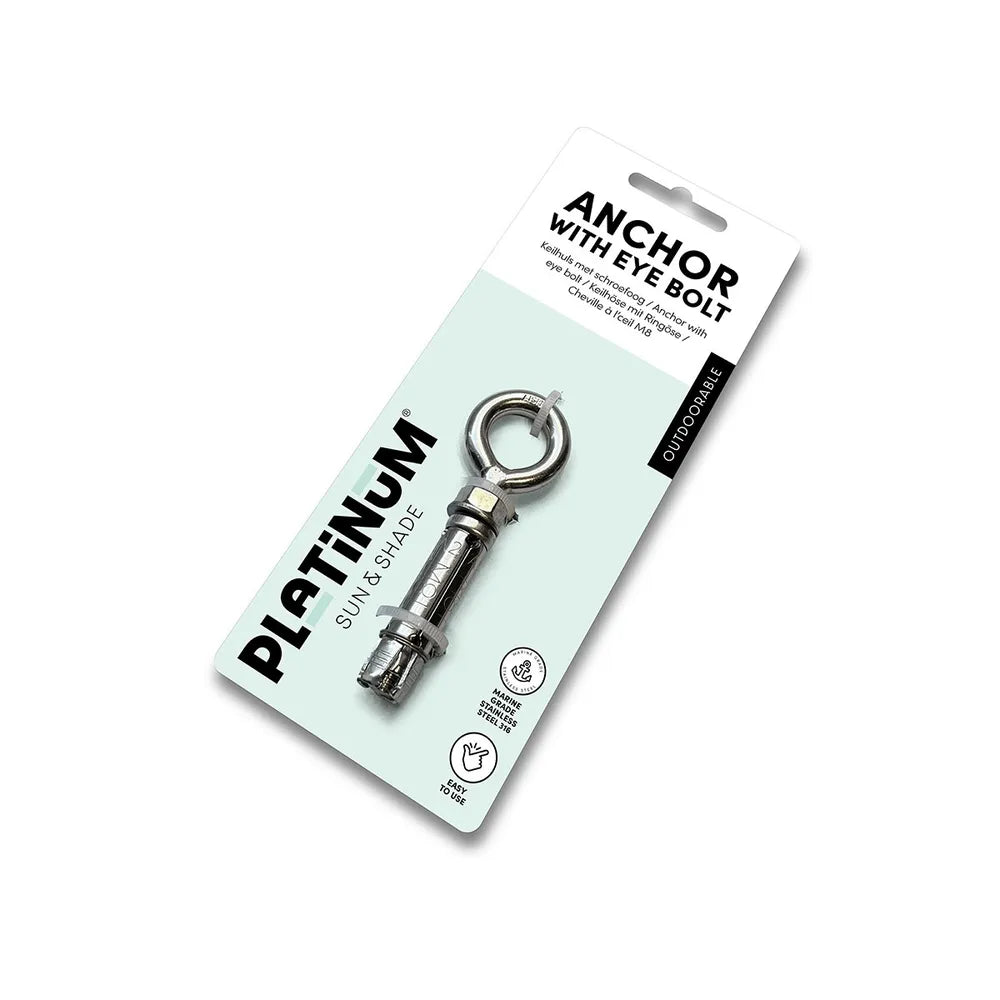 Platinum - Anchor with eyebolt M8
