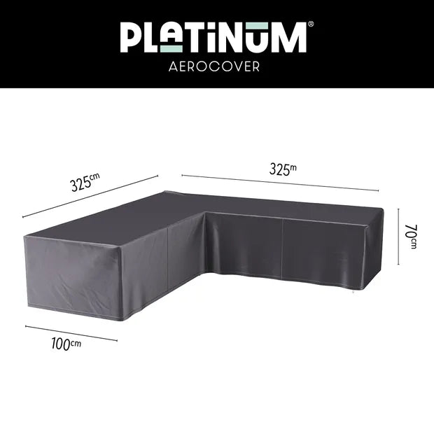 Platinum AeroCover - Loungesethoes hoekset 325x325x100xH70