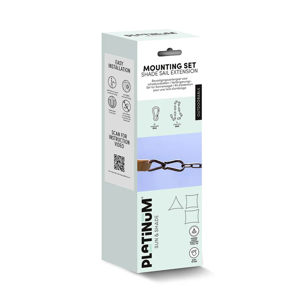 Platinum - Extension set shade sail