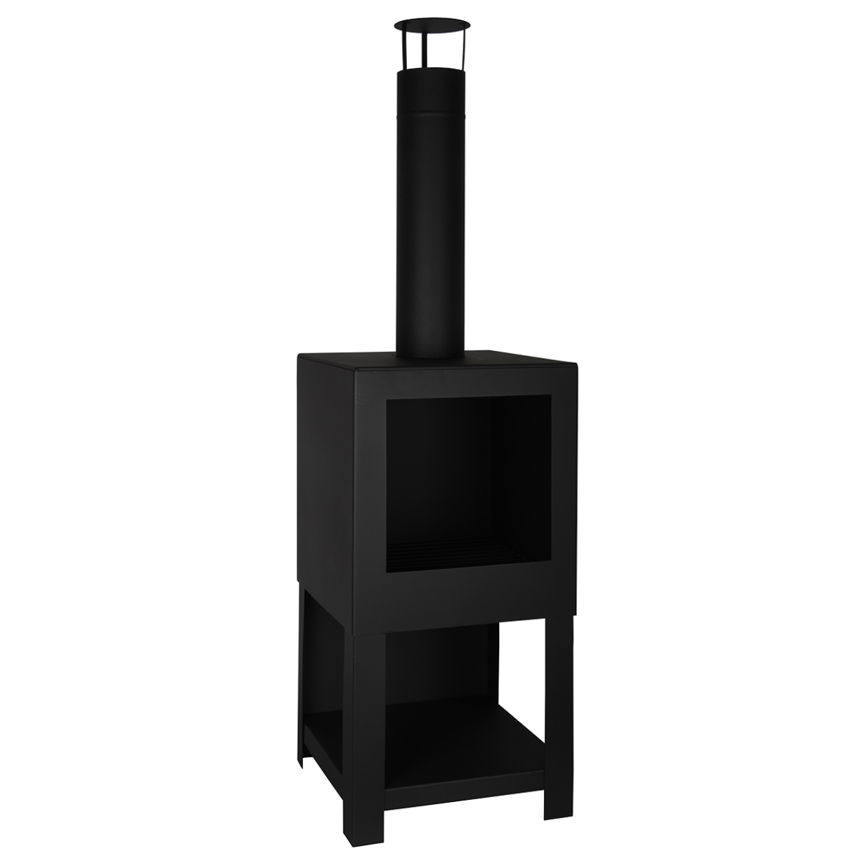 Terraskachel Esschert design met houtopslag