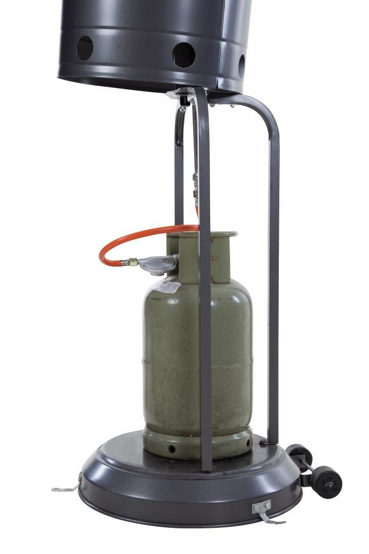 Sargas Gas Heater Grijs - Sunred