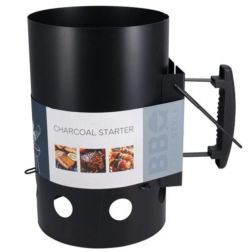 Barbecue starter zwart