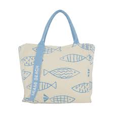 Tas met visjes 27x15x24cm