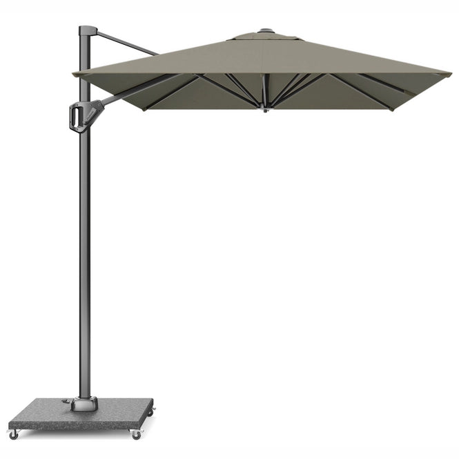 Platinum zweefparasol Voyager T¹ 300x200 - Taupe