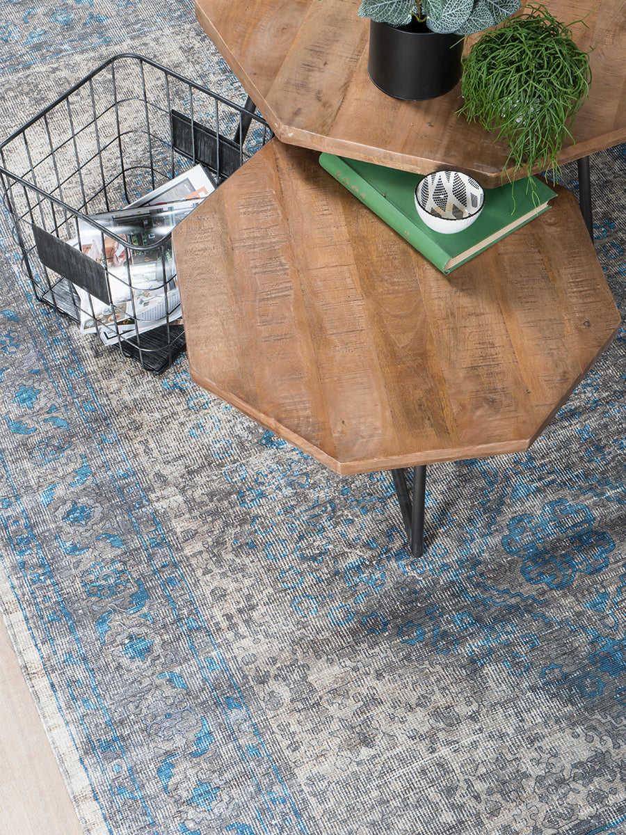 Vloerkleed Madel Groen/Blauw 200 x 290 cm