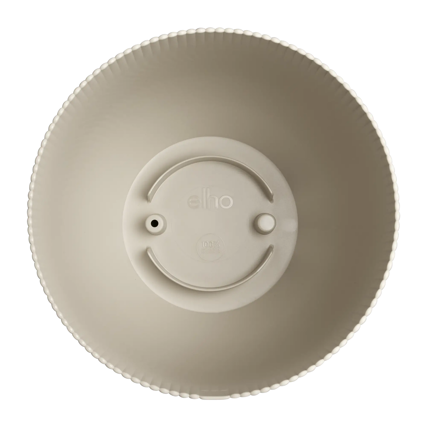 Elho - sereh rond 30cm paddenstoel beige
