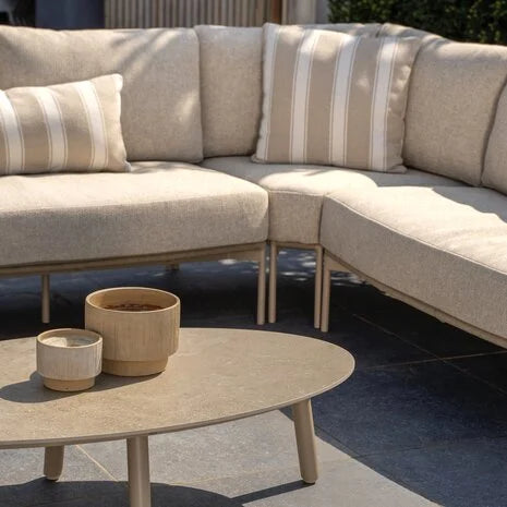 Taste 4SO - Florence hoek loungeset 3 delig latte rope