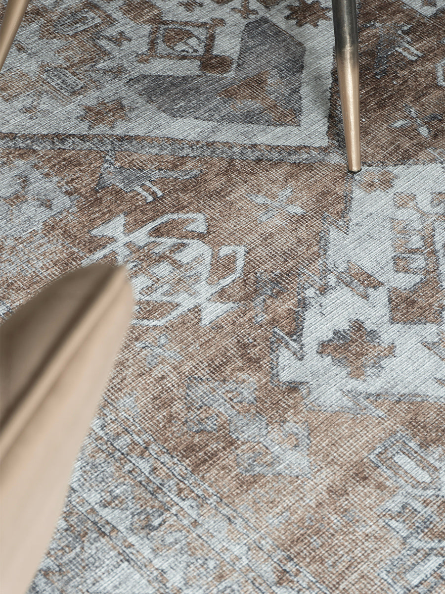 Vloerkleed Laria Brown 5 - 160 x 230 cm