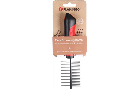 Flamingo - Kam Dubbelzijdig Premium Care