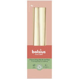 Gotische dinerkaars 245/24 Soft Pearl / Crème per 4 stuks - Bolsius