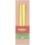 Gotische dinerkaars 245/24 Sunny Yellow per 4 stuks - Bolsius